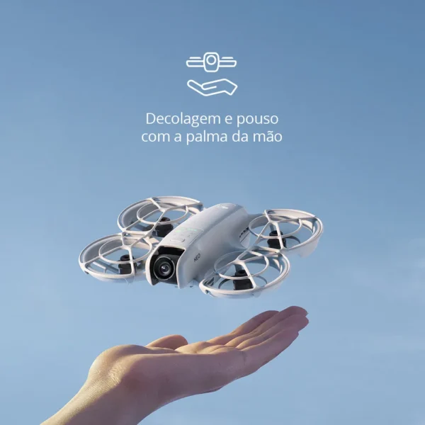 DJI Neo Fly More Combo cor cinza. Página oficial Mercado Livre.