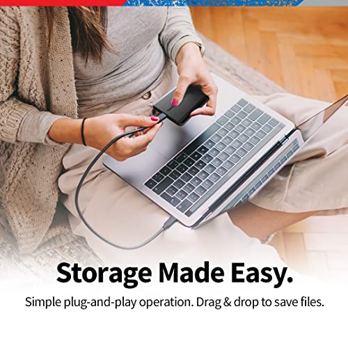 HD Externo Toshiba 1TB Canvio Basics Preto HDTB510XK3AA - Imagem 3