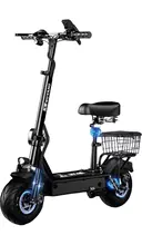 Patinete Elétrico Dobrável – Motor Potente e Autonomia Estendida