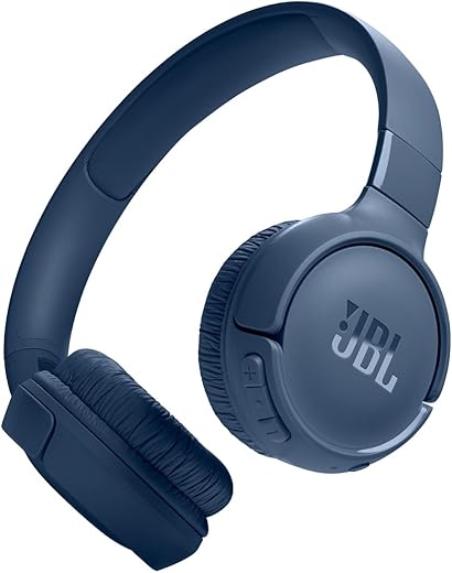 JBL, Fone de Ouvido Bluetooth, Tune 520BT, On-ear, Sem Fio - Azul