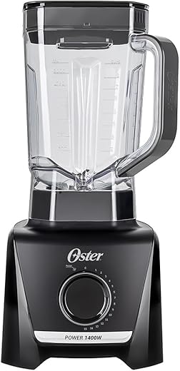 Liquidificador 1400 Full Oster Preto 3,2L - 127V