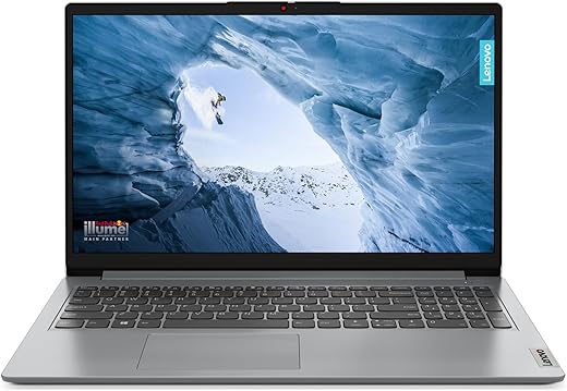 Notebook Lenovo IdeaPad 1 15IRU7 Intel Core i3-1315U 8GB 256GB SSD Linux 15.6" - 83QJS00000 Cloud Grey