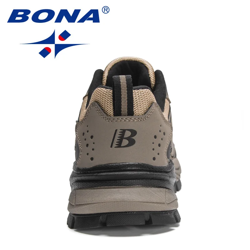 BONA 2022 New Designers Running Shoes Men Sneaker Sport Shoes Man Light Casual Anti-skid Walking Jogging Footwear Mansculino - Imagem 2
