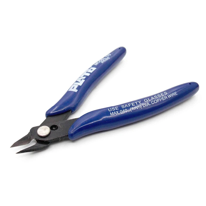 1Pc Diagonal Pliers Electrical Wire Cable Cutters Cutting Side Snips Flush Pliers Nipper Hand Tools Alicate Wire Stripper - Imagem 4