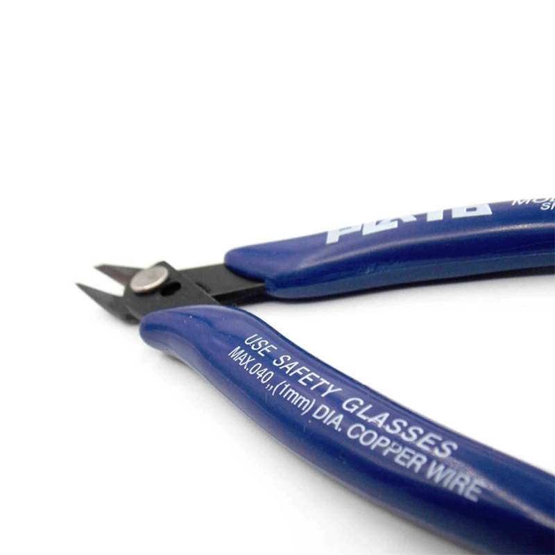 1Pc Diagonal Pliers Electrical Wire Cable Cutters Cutting Side Snips Flush Pliers Nipper Hand Tools Alicate Wire Stripper - Imagem 5