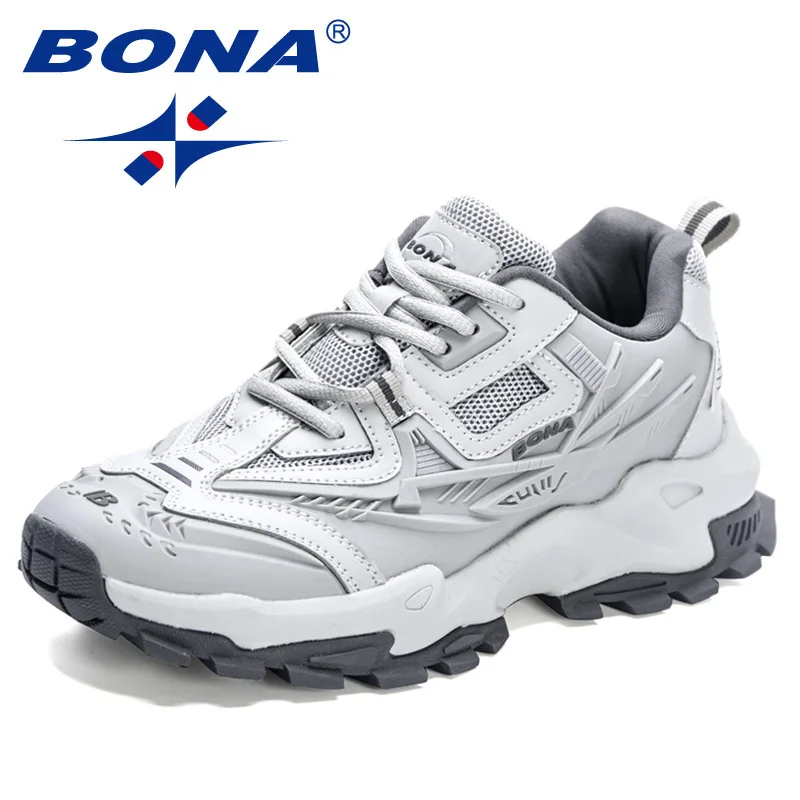 BONA 2023 New Designers Anti slip and wear-resistant Classics Running Shoes Athletic Sport Shoes Men Outdoor Sneakers Lightweigh - Imagem 6