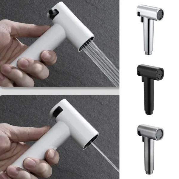 Two Function ABS Handheld Bathroom Shower Sprayer Toilet Bidet Sprayer Head Ducha Torneiras Do Banheiro Tocador High Pressure