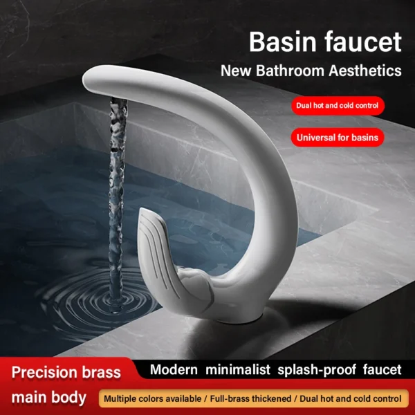 Luxury Bathroom Sink Faucet Single Hole Bath Crane Wash Mixer Vanity Water Tap Lavatory Vessel Basin Faucet for Bathroom Faucets