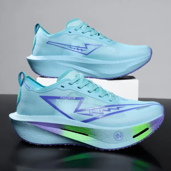 Running Shoes Carbon Board Speciality Marathon Men Sports Breathable Lightweight Women's Comfortable Athletic Nonskid Sneakers