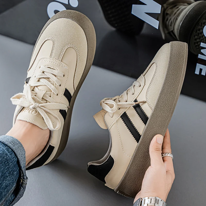 New Design Fashion Casual Shoes Outdoor Lace Up Sneakers for Men Female Comfortable Versatile Sport Shoes Vulcanize Shoes - Imagem 4