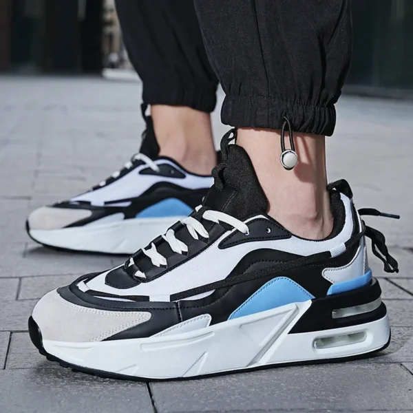 Men's Shoes Casual Sneakers Non Slip Breathable Running Shoe Mesh Tenis Outdoor Basketball Sports Tennis Shoes Zapatos De Hombre