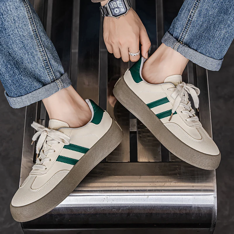 New Design Fashion Casual Shoes Outdoor Lace Up Sneakers for Men Female Comfortable Versatile Sport Shoes Vulcanize Shoes - Imagem 5