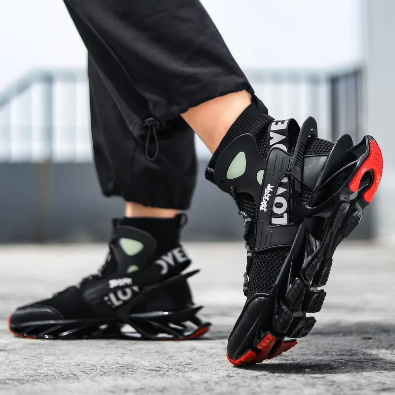 Shoes men Sneakers Male casual Mens Shoes tenis Luxury shoes Trainer Race Breathable Shoes fashion loafers running Shoes for men - Imagem 4