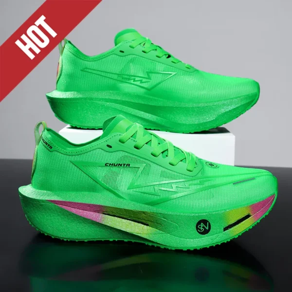 Running Shoes Carbon Board Speciality Marathon Men Sports Breathable Lightweight Women's Comfortable Athletic Nonskid Sneakers