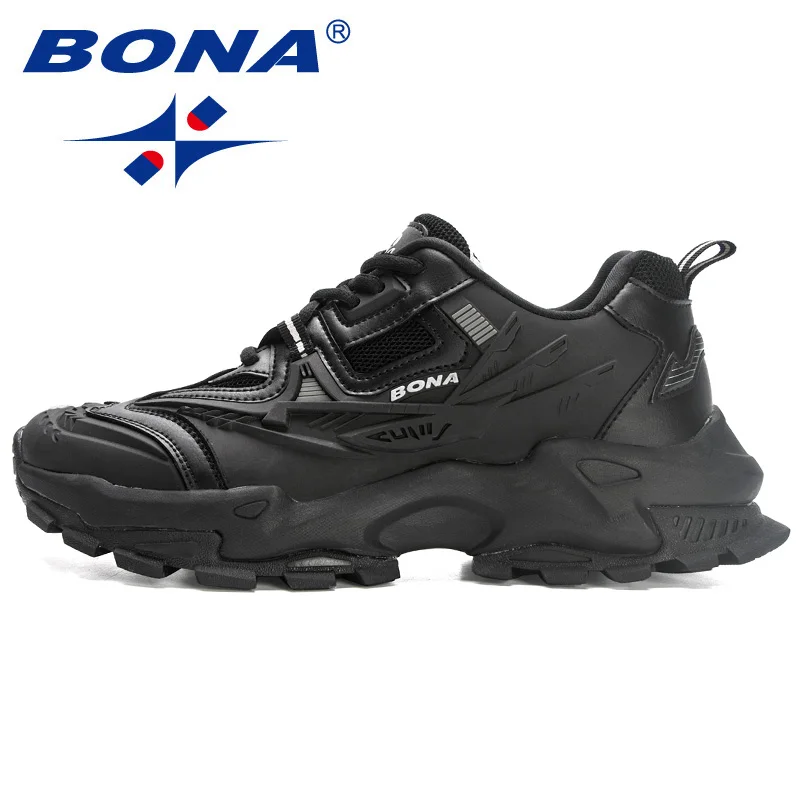 BONA 2023 New Designers Anti slip and wear-resistant Classics Running Shoes Athletic Sport Shoes Men Outdoor Sneakers Lightweigh - Imagem 4