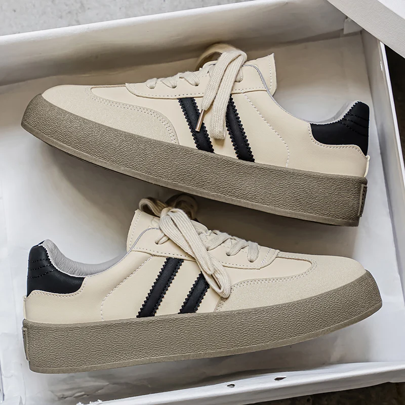 New Design Fashion Casual Shoes Outdoor Lace Up Sneakers for Men Female Comfortable Versatile Sport Shoes Vulcanize Shoes - Imagem 3